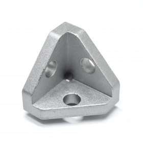 Трехсторонний угловой соединитель для профилей 40х40 мм