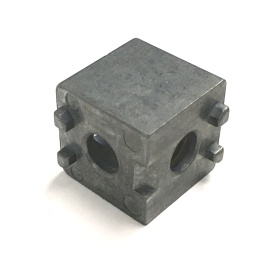 Кубический угловой соединитель на 2 стороны, к профилям 20х20