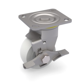 Модель большегрузного колеса RSI91210001-02: платформа, тормоз, d = 100 мм