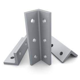 алюминиевый угловой соединитель 33х33х120 мм серия 40