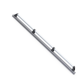 Алюминиевая ручка DH28-L1500-E2-C1: общий вид на профиле