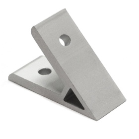 Угловой соединитель под углом 45 градусов, к профилям серии 45 и 50