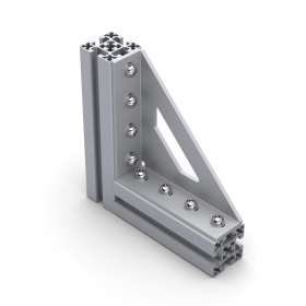 8506s | Стальной угловой соединитель 50х160 мм усиленный изображение 4