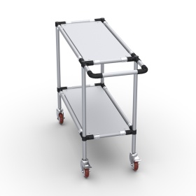 RSI-MST-900x400x900-2 | Стойка подкатная 900х400х900 2 полки изображение 6