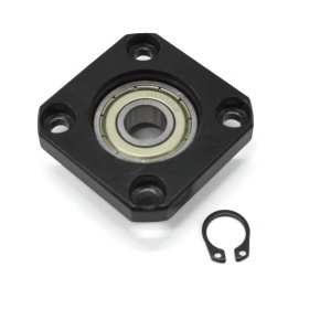 Плавающая фланцевая опора, для вала 10 мм, под ШВП 16 мм