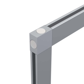 Кубик соединитель для прямоугольного соединения профилей 15х30