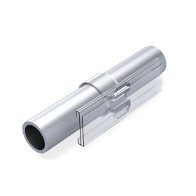 Бейдж RSI-F2082 устанавливается на специальное крепление F-120, а затем крепится на трубу с наружным диаметром 28 мм.