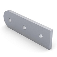 6104 | Поворотная пластина 120мм, серия 40