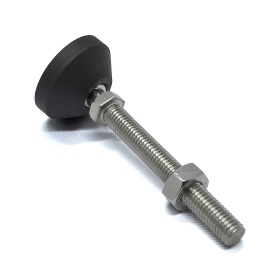 Опора (ножка) с артикулом 7877: наклонная, из нержавеющей стали