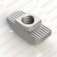5010 SS-304 | Т-Гайка нержавеющая, Паз 8, М5, серия 40