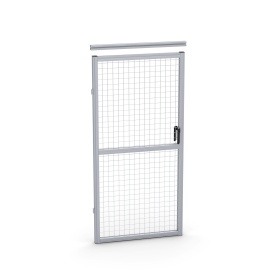 SG-45-1800-900-Door | Дверь 900x1800 для ограждения, серия 45 (Анодированная) изображение 0