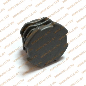 Заглушка торцевая к профилям типа EcoShape, D28 мм, арт. 4091
