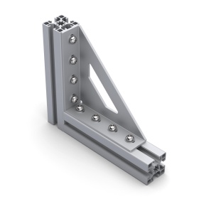 8306s | Стальной угловой соединитель 45х160 мм усиленный изображение 4