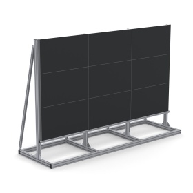 RSI-VWF-L-3x3 | Каркас для видеостены 3x3 (версия Light) Анодированный изображение 5