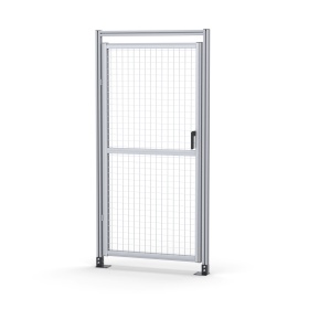 SG-45-1800-900-Door | Дверь 900x1800 для ограждения, серия 45 (Анодированная) изображение 3
