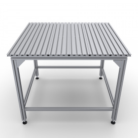 Сварочный стол из алюминиевого профиля 1000х1080 мм