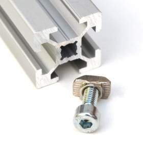 Т гайка арт. 5001 - М4 к профилям 20х20 с пазом 6 мм