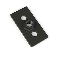 7003-сталь-М12 | Опорная плита стальная 45х90 (М12)