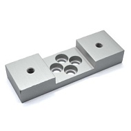 6240 | Двойной держатель роликов, паз 8 мм, к профилям 40х40