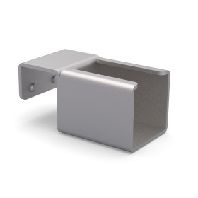 Кронштейн для перпендикулярного соединения с алюминиевой направляющей — RSI-FH2045A, подходит для труб 28 мм.