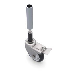 Применение ролика поворотного RSI-FHJ405 в конструкции с трубами