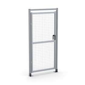 SG-45-1800-900-Door | Дверь 900x1800 для ограждения, серия 45 (Анодированная) изображение 2