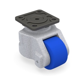 Колесо самоустанавливающееся RSI-150-GD, D90 мм, нагрузка до 1500 кг, высота 132+15 мм