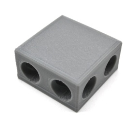 Кубический соединитель для профилей 20х40 на две стороны, тип 2