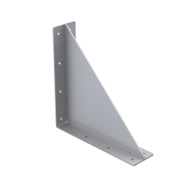 Большой сварной стальной уголок 350х350 мм ребра жесткости 5 мм для профилей серии 50