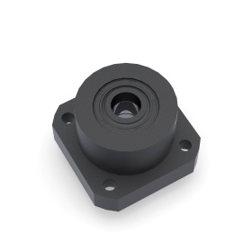 Фланцевая опора FK-10, фиксирующий подшипник для ШВП с внутренним диаметром 10 мм