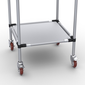 RSI-MST-600x600x900-2 | Стойка подкатная 600х600х900 2 полки изображение 5
