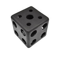 9090-3 | Трёхсторонний кубический соединитель 90х90 мм, сталь