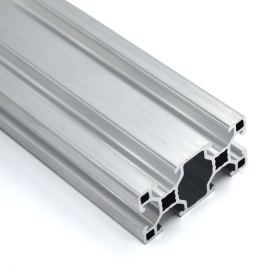 OB-2040-L-BP | Профиль 20х40 мм. Паз 6 мм (Без покрытия) изображение 3