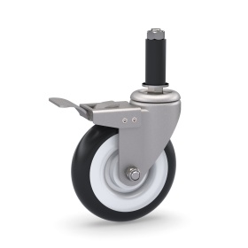 RSI-FHJ505 ролик поворотный D125 с тормозом в сборе