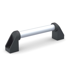 Комбинированная алюминиевая ручка 250 мм