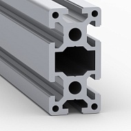 OB-4080S10-HEAVY-BP | Профиль 40х80 мм. Тяжелый. Паз 10 мм. (Без покрытия)