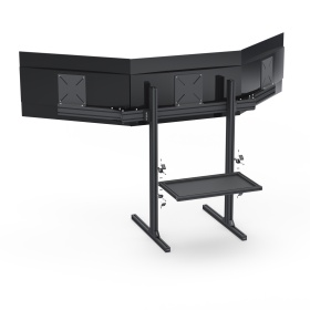 Полка для системного блока в конфигурации тройного монитора