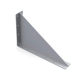 Сварной стальной уголок 280х440 мм ребра жесткости для профилей серии 40