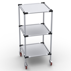 RSI-MST-600x600x1300-3 | Стойка подкатная 600х600х1300 3 полки изображение 6
