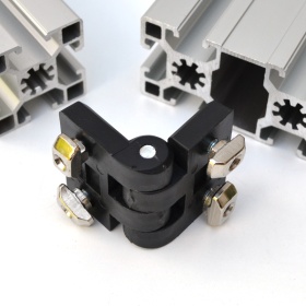 Дверная петля из пластика для конструкционных профилей 45х45