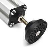 7031-сталь-М8 | Опорная плита стальная сварная  M8-40х40