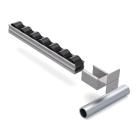 Кронштейн для круглой трубы 28 мм и направляющей STE-33.