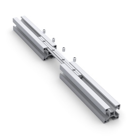 Схема крепления линейного соединителя