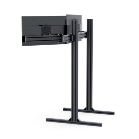 Боковой вид трипл‑скрина — угол поворота боковых мониторов до 30°