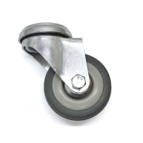 RSI934050 | Колесо поворотное D50 под болт М10, 25 кг, серая резина изображение 0