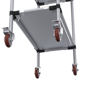 RSI-MST-800x400x900-2 | Стойка подкатная 800х400х900 2 полки изображение 4