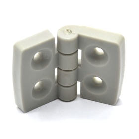 Петля дверная пластиковая для конструкционных профилей 20х20 мм, серая