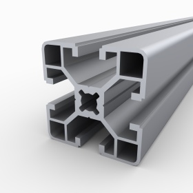 OB-4040L | Профиль 40х40 мм, облегченный. Паз 8 мм (Анодированный) изображение 8