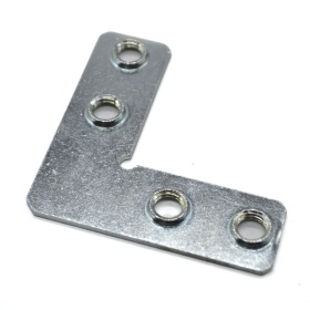 Внутренний соединитель под 90 градусов, установка в паз (10 мм) профилей