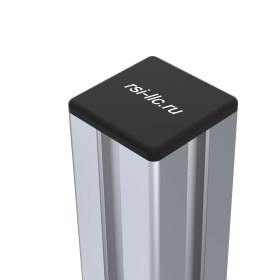 Заглушка перекладины ограждения 2000 мм, без покрытия